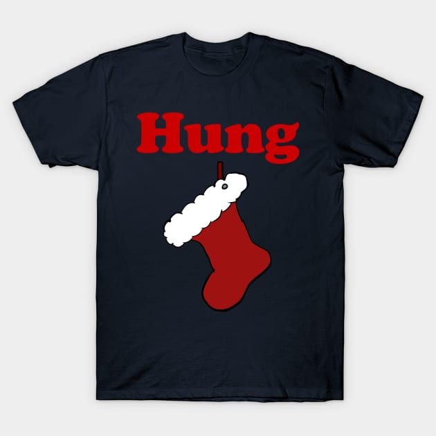 Hung Stocking T-Shirt by Eric03091978